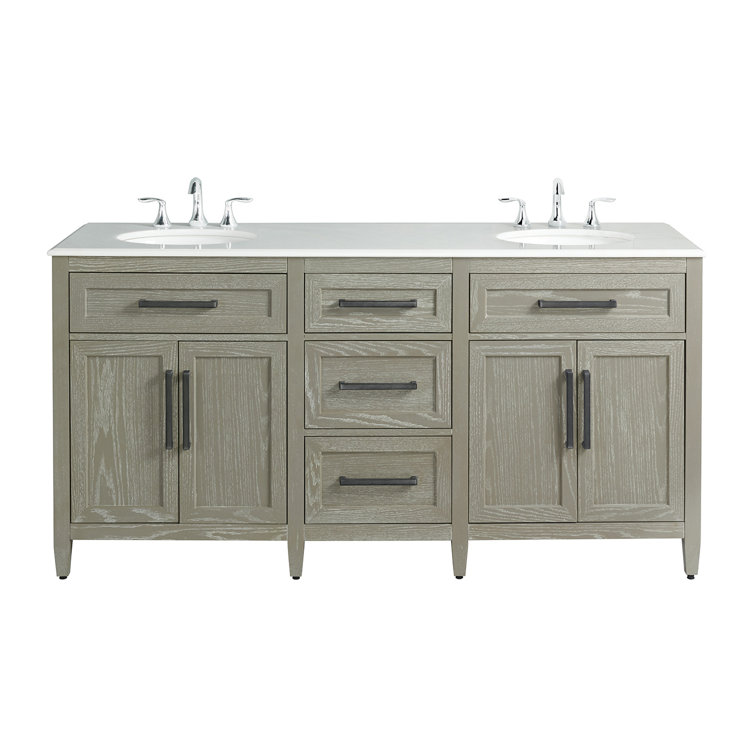 Sand & Stable Dash 71" Double Bathroom Vanity Set & Reviews Wayfair
